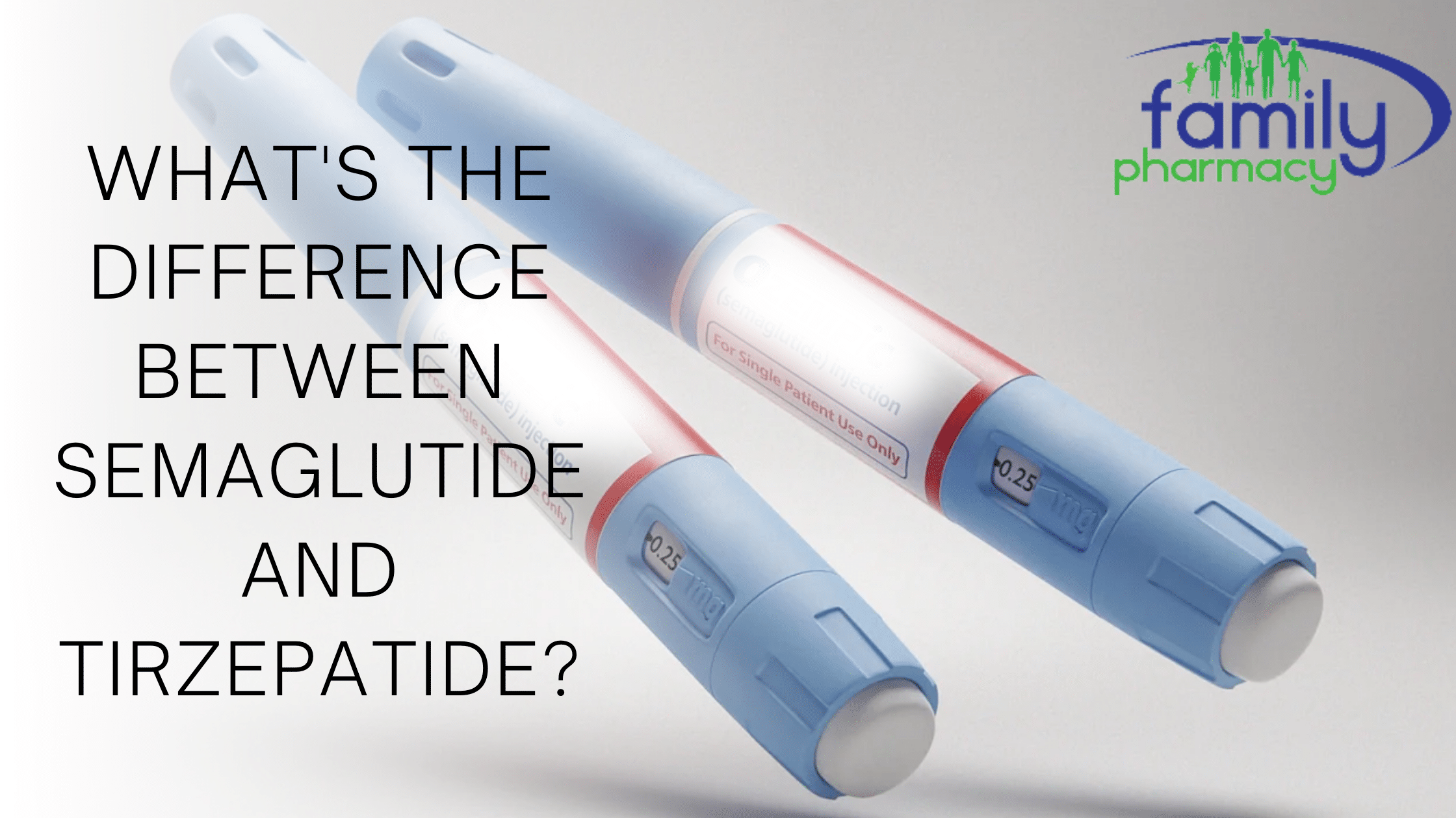 What's The Difference between Semaglutide and Tirzepatide?